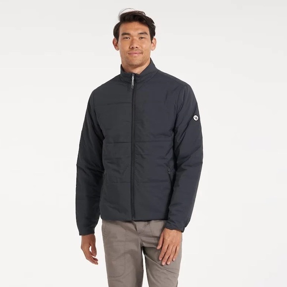 NWT Vuori Echo Men's Insulated Jacket in Black - Picture 2 of 15